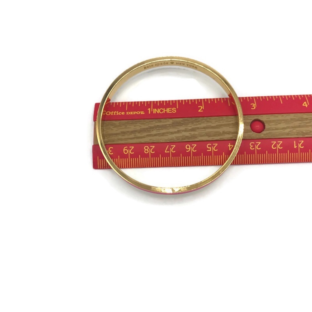 Kate Spade Pink Hot To Trot Bangle Bracelet - Picture 4 of 4